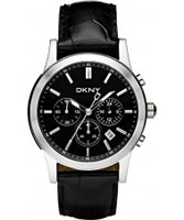 Buy DKNY Mens Chronograph Black Watch online