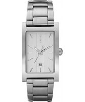 Buy DKNY Mens Silver Steel Watch online