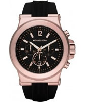 Buy Michael Kors Mens Jet Set Brown Chronograph Watch online