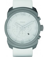 Buy Diesel Mens F-Stop Advanced All White Watch online