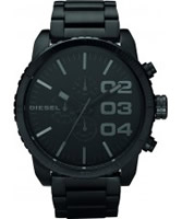 Buy Diesel Mens Franchise Chronograph Black Watch online