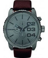 Buy Diesel Mens Advanced Chronograph Brown Watch online