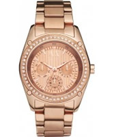 Buy Armani Exchange Ladies Rose Gold Cristina Active Watch online