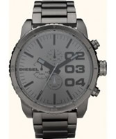 Buy Diesel Mens Franchise All Gunmetal Steel Watch online