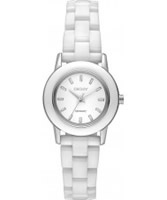Buy DKNY Ladies Ceramix White Watch online