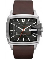 Buy Diesel Mens Goose Gunmetal Brown Watch online