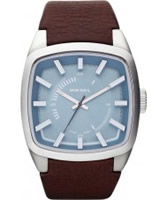 Buy Diesel Mens Blue Brown Watch online