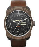 Buy Diesel Mens Black Brown Watch online