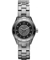 Buy Armani Exchange Ladies Silver Noemi Active Watch online