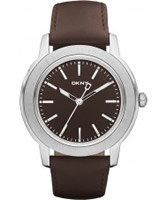 Buy DKNY Mens Dress Brown Watch online