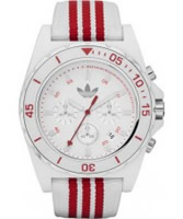 Buy Adidas Stockholm White Red Chronograph Watch online