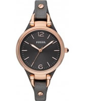 Buy Fossil Ladies Grey Georgia Watch online