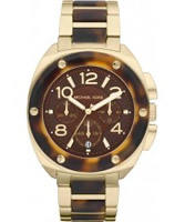 Buy Michael Kors Ladies Two Tone Chronograph Watch online