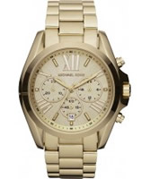 Buy Michael Kors Ladies Chronograph Gold Watch online