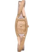 Buy DKNY Ladies Essentials and Glitz Rose Gold Watch online