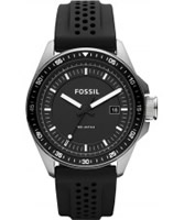 Buy Fossil Mens Black Decker Silicone Watch online