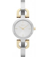Buy DKNY Ladies Aluminium Two Tone Watch online