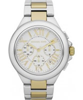 Buy Michael Kors Ladies Two Tone Chronograph Watch online