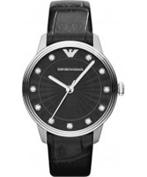 Buy Emporio Armani Mens Black Classic Dino Watch online