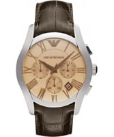 Buy Emporio Armani Mens Amber Valente Chronograph Watch online