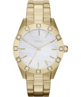 Buy DKNY Ladies Essentials and Glitz Gold IP Watch online