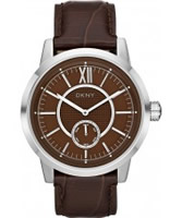 Buy DKNY Mens Casual Brown Watch online