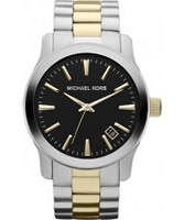 Buy Michael Kors Mens Runway Two Tone Watch online