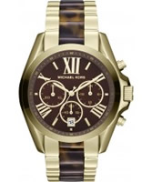 Buy Michael Kors Ladies Chronograph Gold Watch online