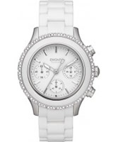 Buy DKNY Ladies CERAMIX White Watch online