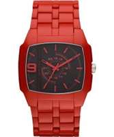 Buy Diesel DSL Red Acetate Watch online