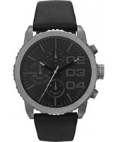 Buy Diesel Ladies Franchise Chronograph Black Watch online