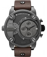 Buy Diesel Mens Baby Daddy Chrono Brown Watch online