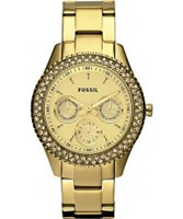 Buy Fossil Ladies Stella Gold Watch online