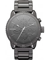 Buy Diesel Ladies Franchise Chronograph Gunmetal Watch online