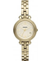 Buy Fossil Ladies Heather Gold Watch online