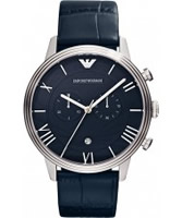 Buy Emporio Armani Mens Classic Blue Watch online