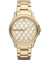 Buy Armani Exchange Ladies Gold IP Hampton Smart Watch online