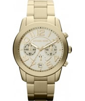 Buy Michael Kors Ladies Chronograph Gold Watch online