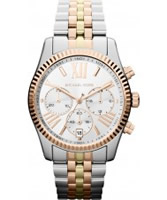 Buy Michael Kors Ladies Two Tone Chronograph Watch online