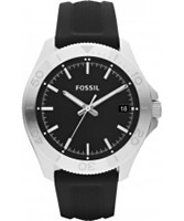 Buy Fossil Mens Black Retro Traveller Watch online