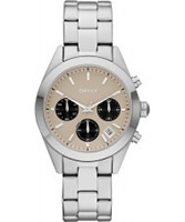 Buy DKNY Ladies Neutrals Chronograph Watch online