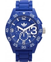 Buy Adidas Mens Newburgh Blue Chronograph Watch online