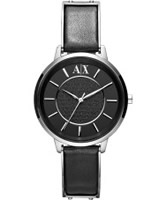 Buy Armani Exchange Ladies Black Olivia Smart Watch online