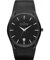 Buy Skagen Mens Black Aktiv Mesh Watch online