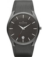 Buy Skagen Mens Grey Aktiv Mesh Watch online