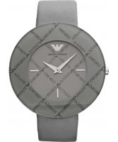 Buy Emporio Armani Ladies Donna Oversized Grey Watch online