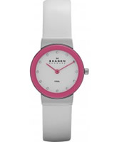 Buy Skagen Ladies Brights White Pink Watch online