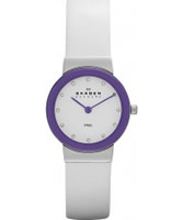 Buy Skagen Ladies Brights White Purple Watch online
