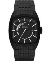 Buy Diesel Mens NSBB Scalped Black Watch online