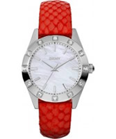 Buy DKNY Ladies Red Watch online